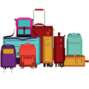Repairing of luggage icon